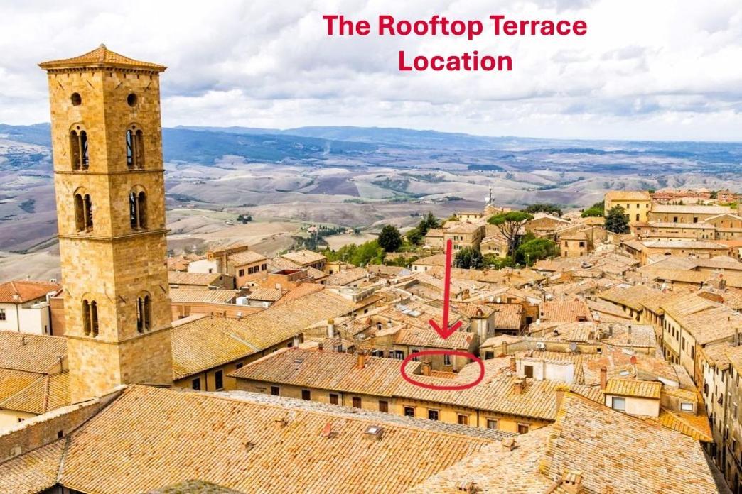 The Walkable Volterra Rooftop Suite Buitenkant foto